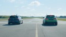 2022 Volkswagen Golf R Drag Races Audi RS6, Brutal Annihilation Follows