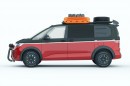 2022 VW Multivan T7 gets an adventure makeover by Delta 4x4 tuning specialist