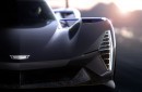 Cadillac GTP race car teaser images