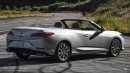 2023 Acura Integra Cabriolet rendering by Theottle