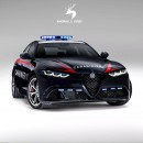 2023 Alfa Romeo Giulia Carabinieri - Rendering