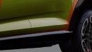 2023 Aston Martin DBX707 pickup truck rendering by SRK Designs