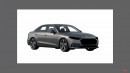 2023 Audi A4 Sedan B10 unofficial rendering by SRK Designs