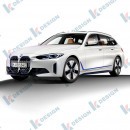 BMW i3 and i4 Touring rendering by KDesign AG