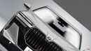 2023 BMW i7 luxury EV Sedan unofficial rendering by SRK Designs