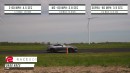 G87 BMW M2 drag races Toyota Supra and Nissan Z