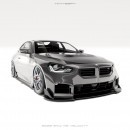 2023 BMW M2 carbon fiber Velocity Spec rendering by timthespy