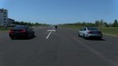 KaRace on YouTube BMW M3 Competition drag races BMW M5 Competition