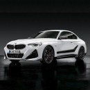 2023 BMW M2 CSL rendering by superrenderscars