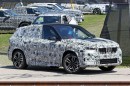 2023 BMW X1 spied with production lights and render by Magnus.Concepts and Andreas Mau/CarPix