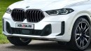 2023 BMW X6 rendering