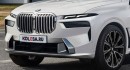 2023 BMW X7 rendering