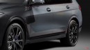 2023 BMW X7 Dark Shadow Edition rendering by SRK Designs