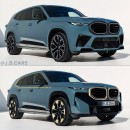 2023 BMW XM rendering by j.b.cars