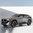 2023 BMW XM unofficial rendering by superrenderscars