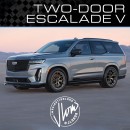 2023 Caddy Escalade-V Two-Door SUV rendering by jlord8