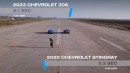 2023 Chevrolet Corvette Z06 Z07 Drag Races Stingray Z51