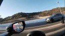 C8 Chevrolet Corvette vs BMW M5 Competition on SSDracer