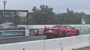 2023 Chevy Corvette Z51 vs Toyota GR Supra on SSDracer
