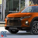 2023 Chevrolet Nova Montana rendered with TrailBlazer and Ford Maverick cues by kdesignag on Instagram