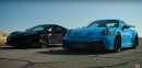 2023 Corvette Z06 Pokes Fun at Porsche and Audi on the 1/4-Mile, Then Races a Ducati