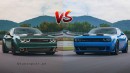 2023 Dodge Challenger Update rendering