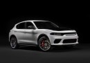 2023 Dodge Journey rendered with Charger SRT Hellcat styling