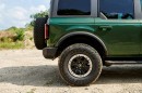 Eruption Green 2022 Ford Bronco four-door Outer Banks Sasquatch Package