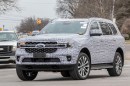 2023 Ford Everest SUV spied in the U.S.