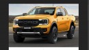 2023 Ford Ranger redesign by The Sketch Monkey