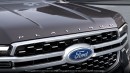 2023 Ford Ranger Platinum for Australia and Europe