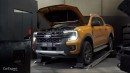 2023 Ford Ranger 3.0L V6 diesel dyno test