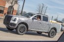 2023 Ford Ranger prototype with Goodyear Wrangler Territory tires