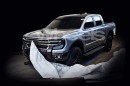 2023 Ford Ranger unbranded design study