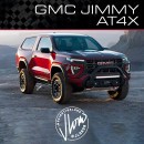2023 GMC Canyon AT4X to Jimmy SUV rendering by jlord8