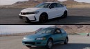 Honda Civic face-off on Donut Media comparison test