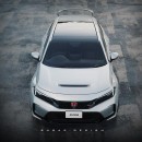 2023 Honda Civic Type R Tourer rendering by sugardesign_1