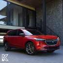 2023 Honda CR-V rendering based on HR-V and Acura MDX by KDesign AG