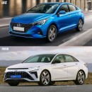 2023 Hyundai Accent - Rendering