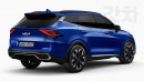 2023 Kia Sportage Gets Accurately Rendered Based on Official Teaser