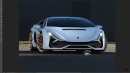 2023 Lambo Huracan Gets Unofficial Second Generation preview by TheSketchMonkey
