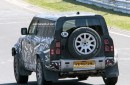 2023 Land Rover Defender V8 SVR prototype on the Nurburgring Nordschleife