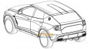 Lotus SUV patent drawing