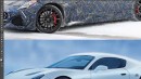 2023 Maserati GranTurismo ICE unofficial rendering by TheSketchMonkey