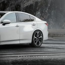 2023 Mazda6 sedan with Mazda CX-60 cues rendering by sugardesign_1