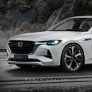 2023 Mazda6 rendering based on CX-60 by sugardesign_1