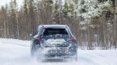 Third-generation Mercedes-Benz GLC during winter testing in Arjeplog, Sweden
