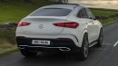 2023 Mercedes GLE Coupe facelift rendering