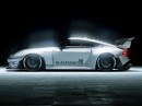 2023 Nissan Z Slantnose 240Z Porsche 930 Turbo-style rendering by flathat3d