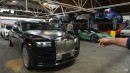 2023 Rolls Royce Phantom Series II two tone wrap by RDB LA